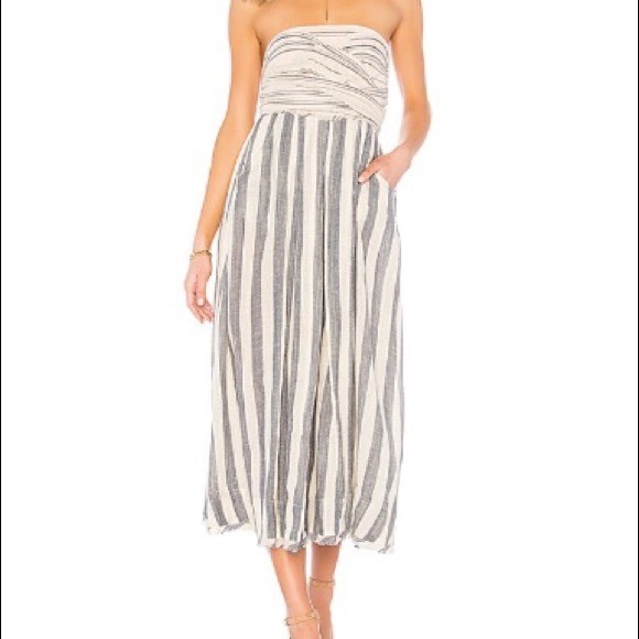 Free People Dresses & Skirts - Free People Stripe Me Up Strapless Dress